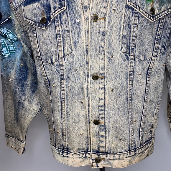 Rare Vintage Tony Alamo Beverly Hills Denim Jacket - Picture 11 of 14